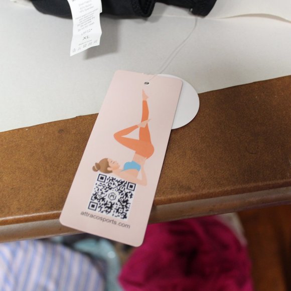 Attracosports black one piece swimsuit XL NWT Beach - Picture 6 of 7